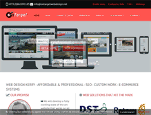 Tablet Screenshot of ontargetwebdesign.net